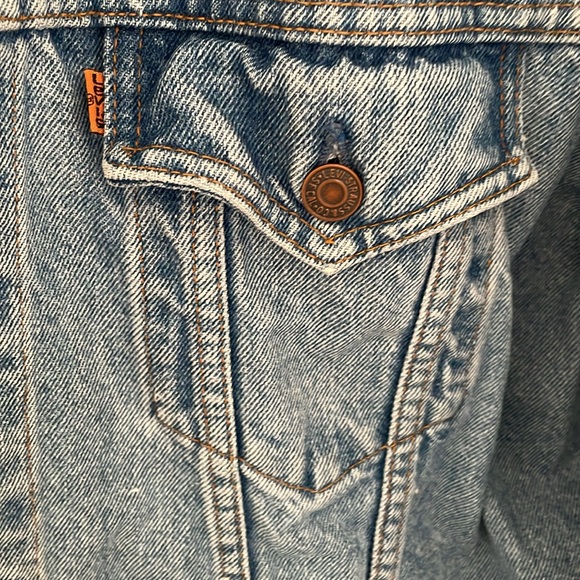 Vintage Levi’s orange tab Jean jacket - Picture 2 of 8